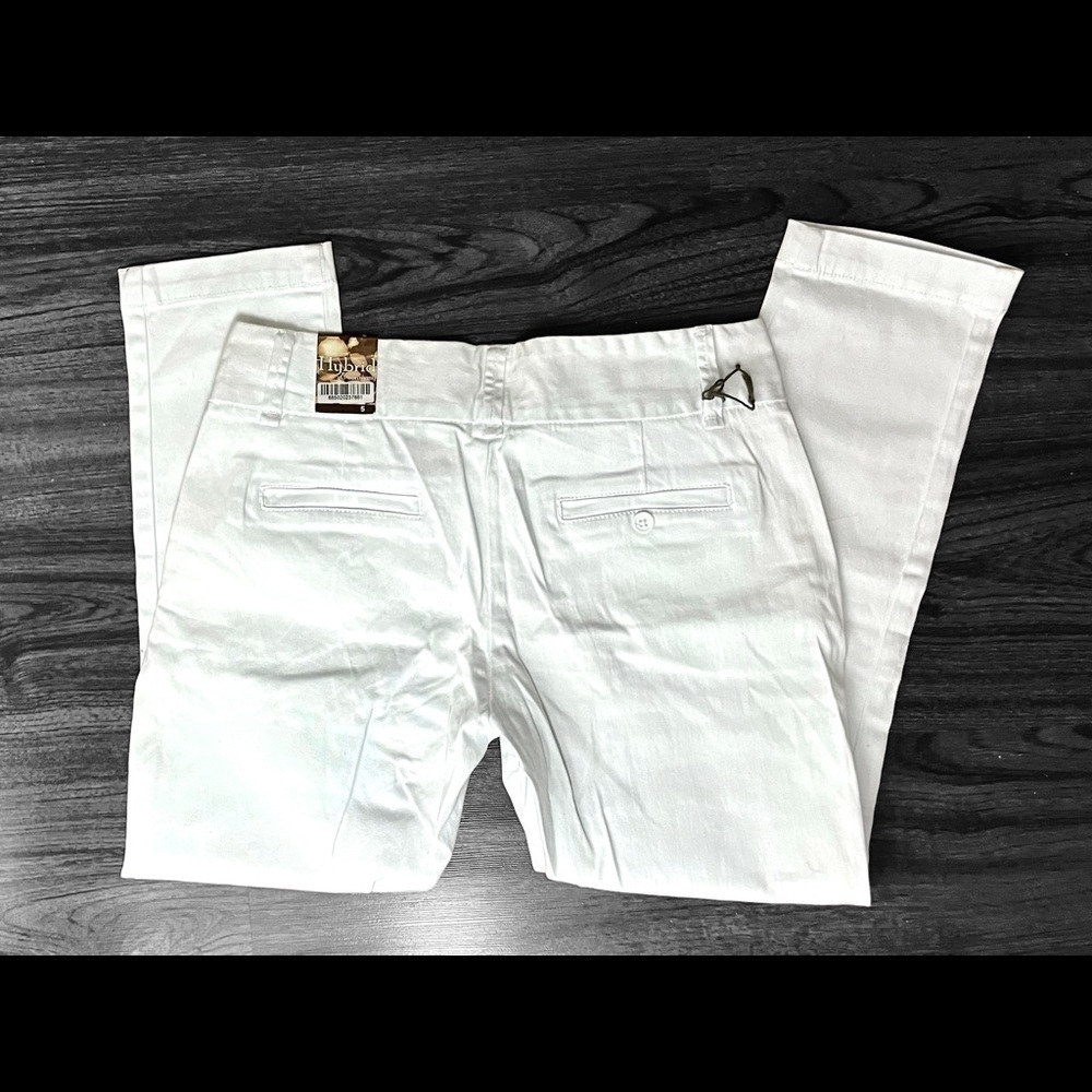 Y2K Hybrid & Company White Cropped Jeans 5 - Picture 2 of 5